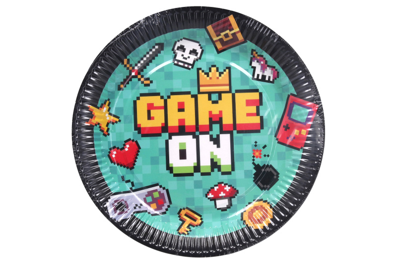 Wiky Párty tácky 23 cm Hra Game on