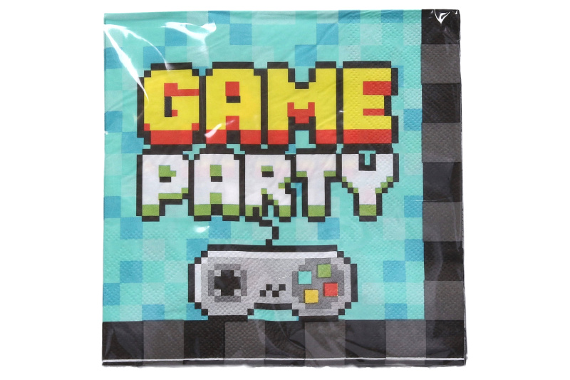 Wiky Párty ubrousky Hra Game on 33x33cm 20ks