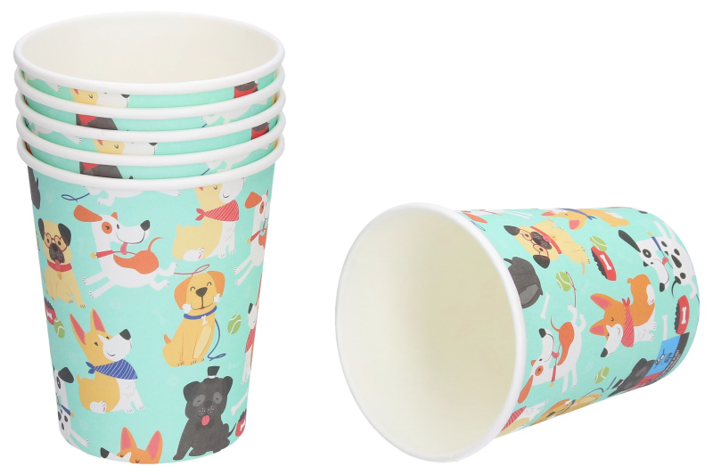 Wiky Párty kelímky 250ml Pejsci