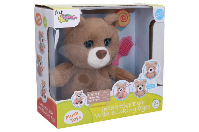 Wiky Medvěd interaktivní set 23 cm