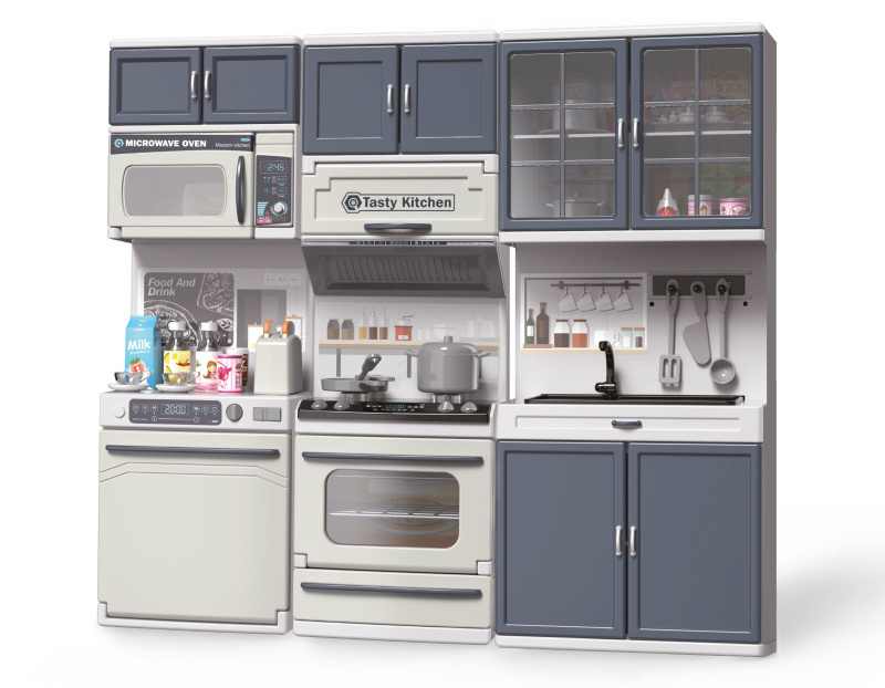 Kuchyňka s efekty 34x7x30 cm