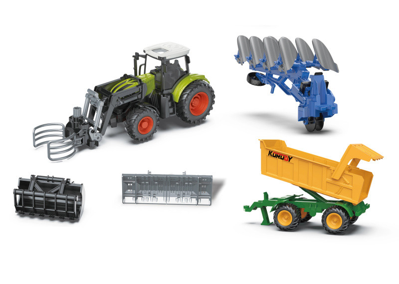 Wiky Vehicles Traktor nakladač s efekty a příslušenstvím 29 cm