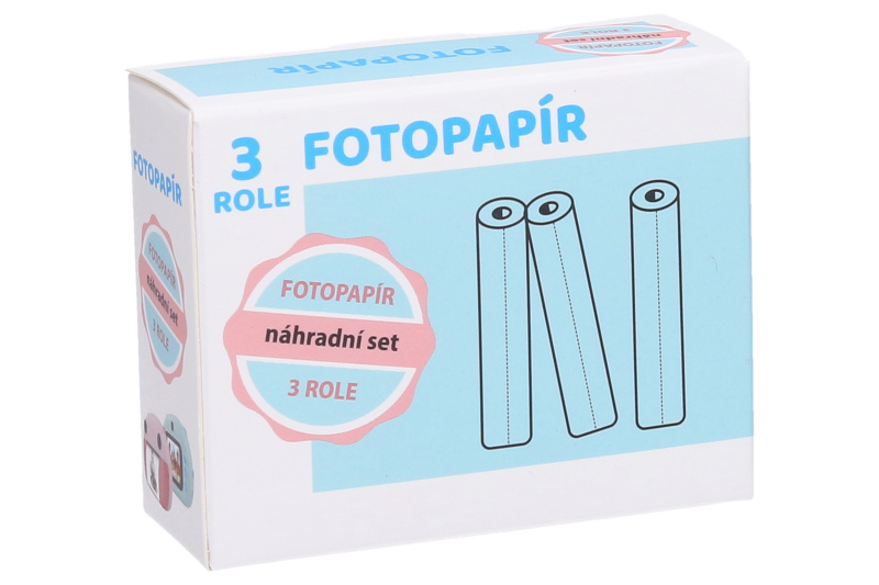Náhradní fotopapír set 3 role