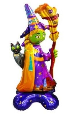 wiky Balónek nafukovací Čarodějnice 63x115 cm