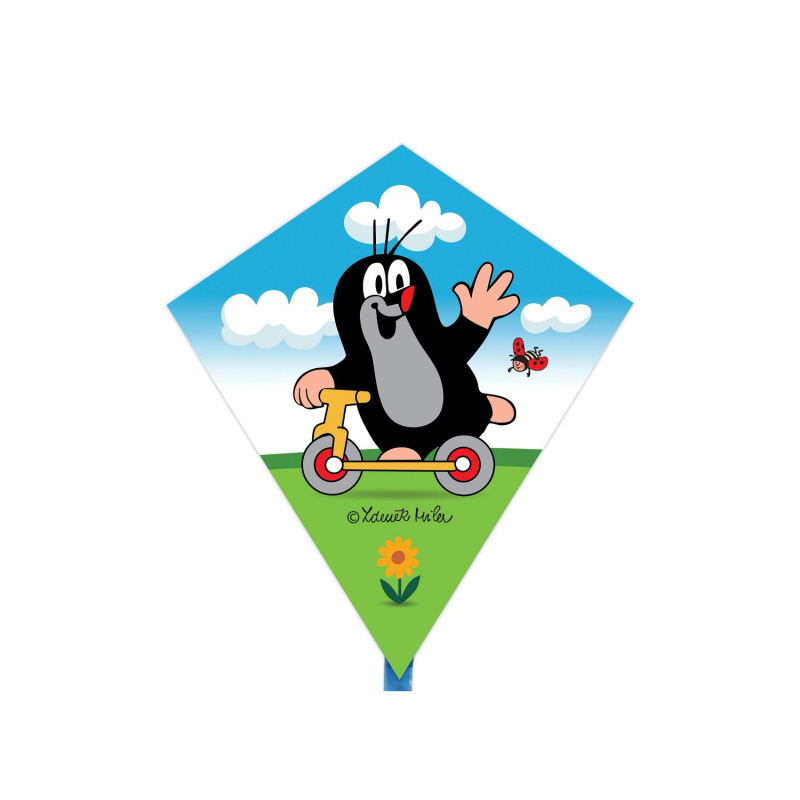 Wiky Létající drak Krtek a koloběžka 60 x 70 cm