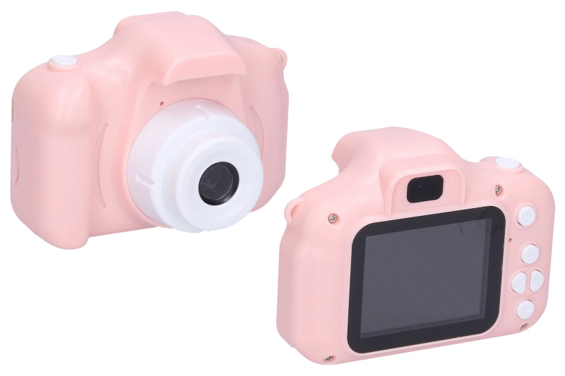 Dětský digitální fotoaparát růžový