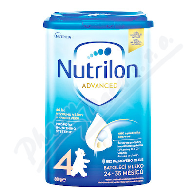 NUTRILON 4 Advanced Batolecí mléko od 24 - 35 měsíců 800 g