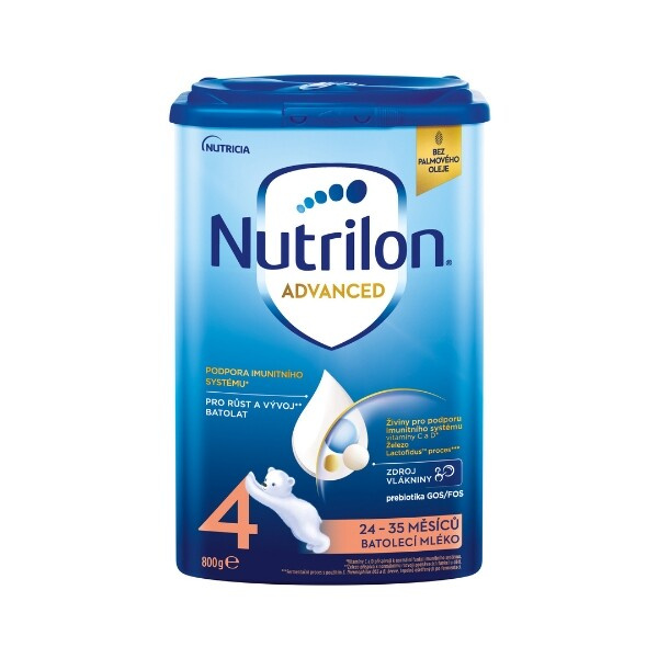 NUTRILON 4 Advanced Batolecí mléko od 24 - 35 měsíců 800 g