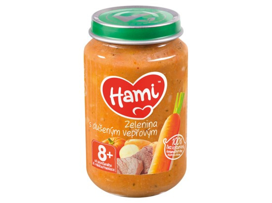 HAMI Mrkev s bramborem a vepřovým masem 200 g