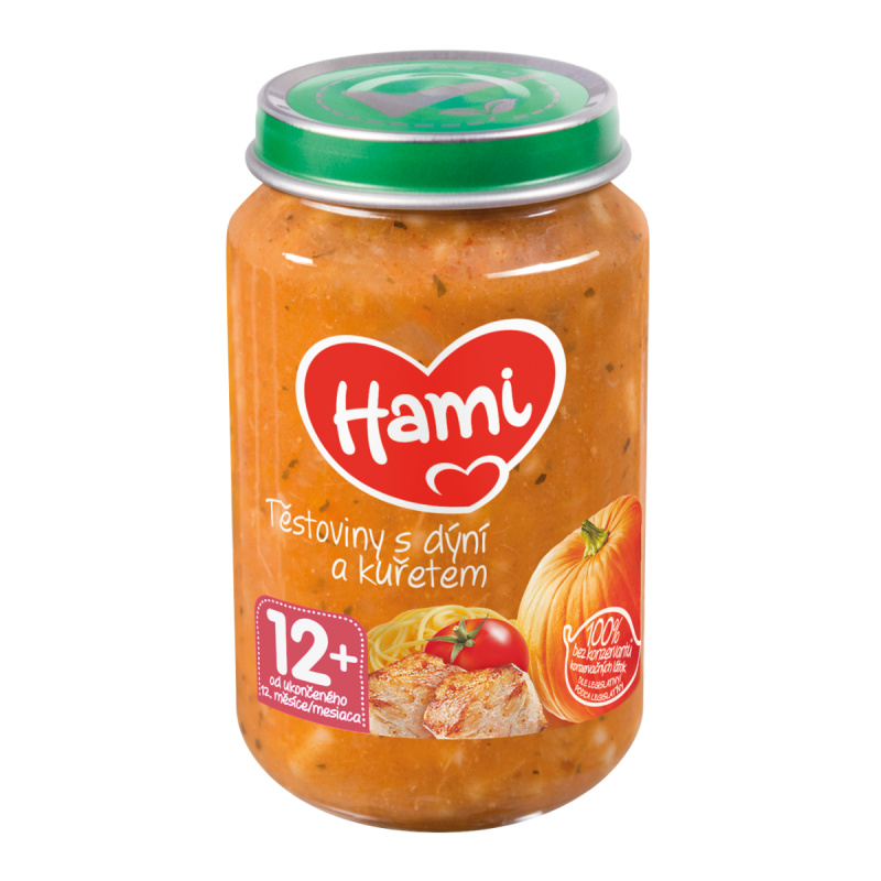 Hami Těstoviny s dýní a kuřetem
