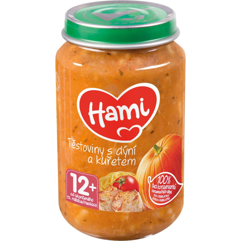 Hami Těstoviny s dýní a kuřetem