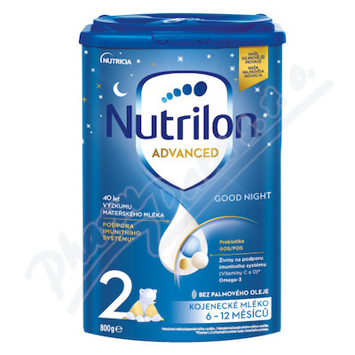 NUTRILON 2 Good Night Pokračovací mléko od 6.měsíce 800 g