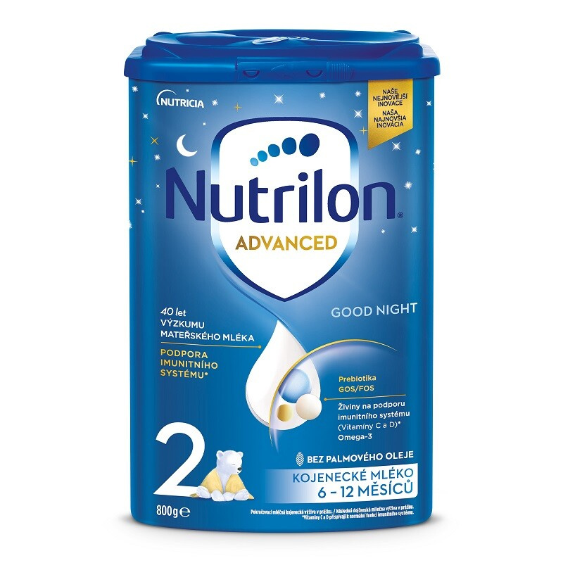 NUTRILON 2 Good Night Pokračovací mléko od 6.měsíce 800 g