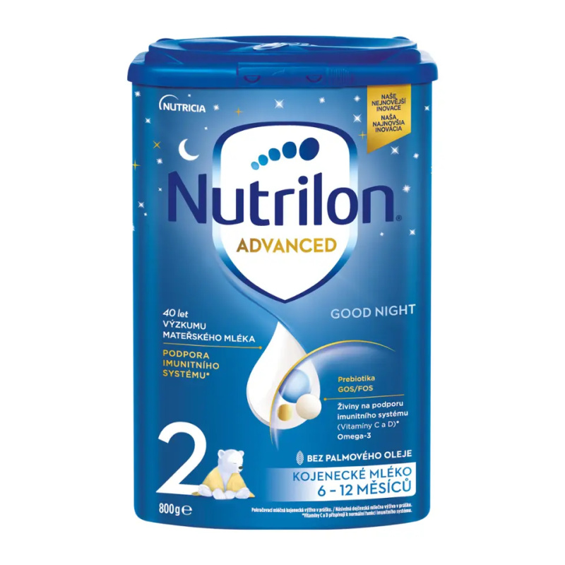 NUTRILON 2 Good Night Pokračovací mléko od 6.měsíce 800 g