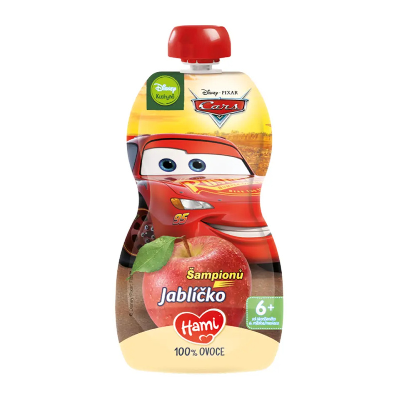 Hami Disney Cars jablíčko kapsička 110 g