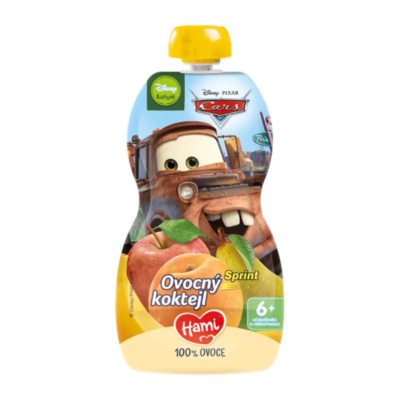 Hami Disney Cars ovocný koktejl kapsička 110 g