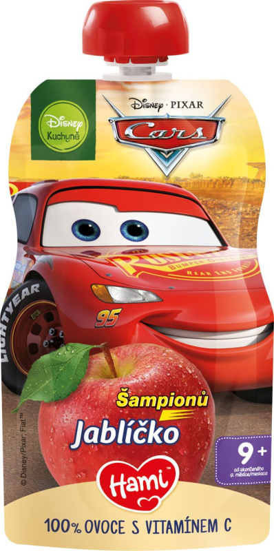 Hami Disney Cars Kapsička jablíčko