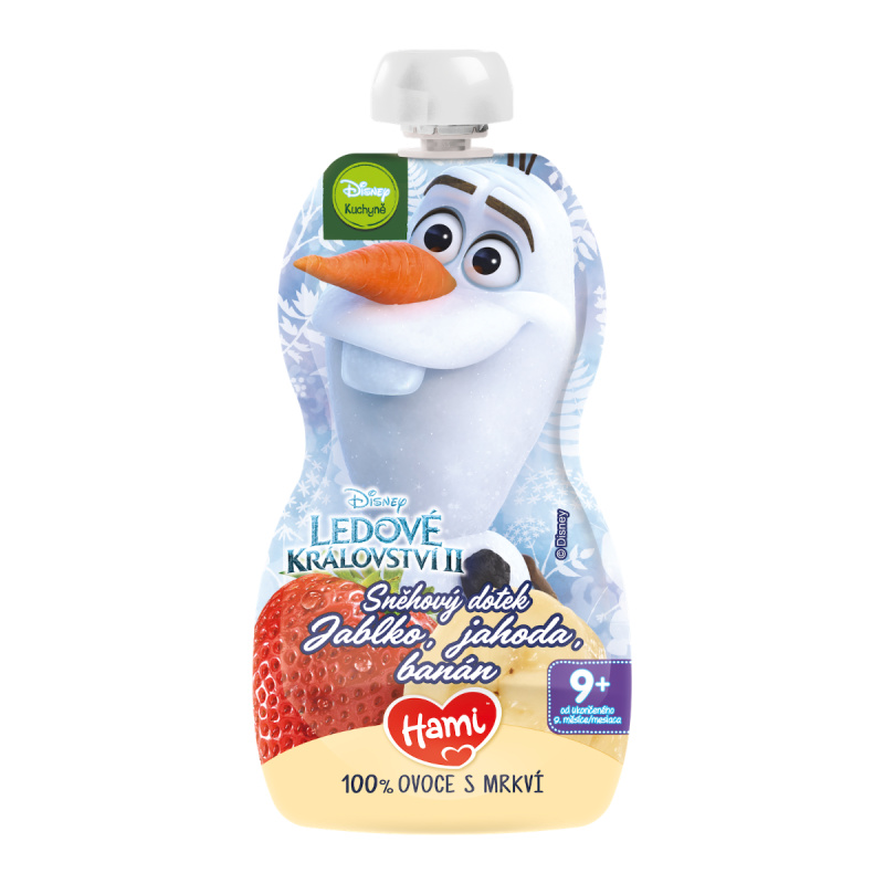 Hami Disney Frozen Olaf jahoda kapsička 110 g