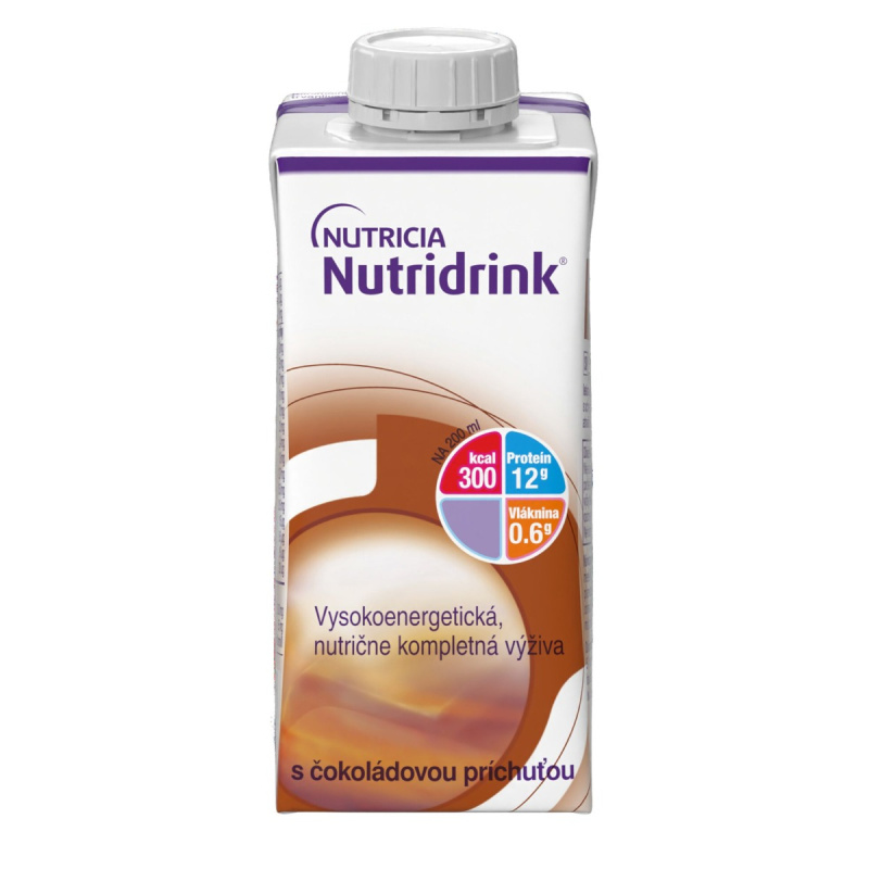 NUTRIDRINK S PŘÍCHUTÍ ČOKOLÁDOVOU perorální roztok 1X200ML