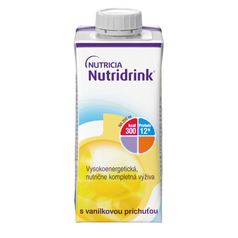 NUTRIDRINK S PŘÍCHUTÍ VANILKOVOU perorální roztok 1X200ML