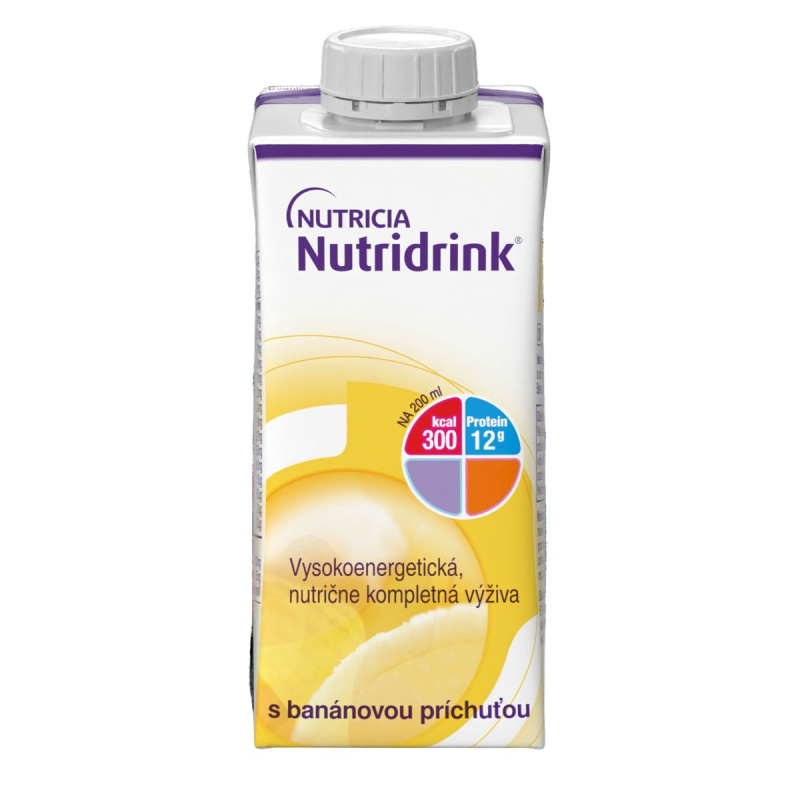 NUTRIDRINK S PŘÍCHUTÍ BANÁNOVOU perorální roztok 1X200ML