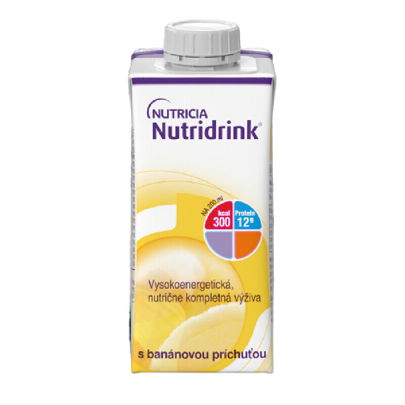 NUTRIDRINK S PŘÍCHUTÍ BANÁNOVOU perorální roztok 1X200ML