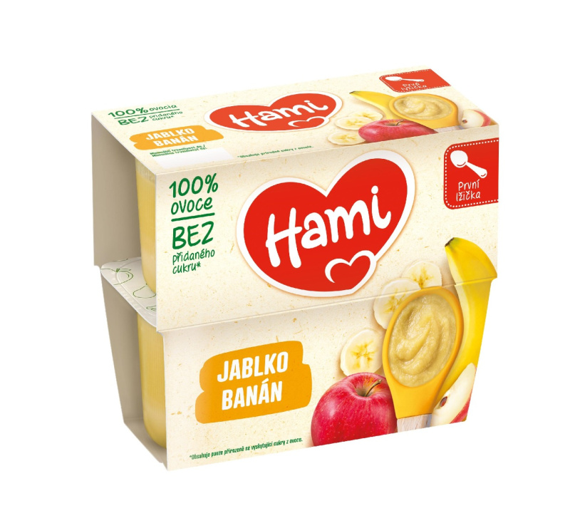 Hami Příkrm jablko a banán