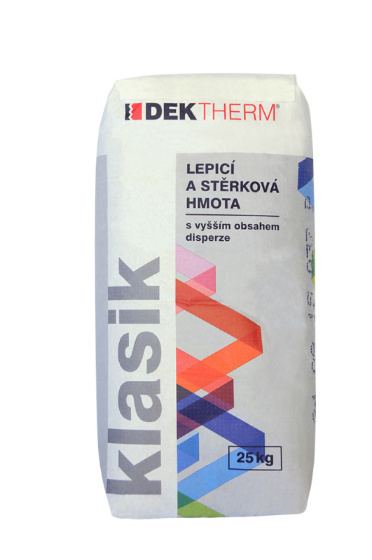 Hmota lepicí a stěrková DEKTHERM Klasik 25 kg