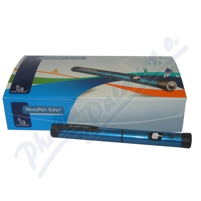 Aplikátor inzulinu NovoPen Echo blue