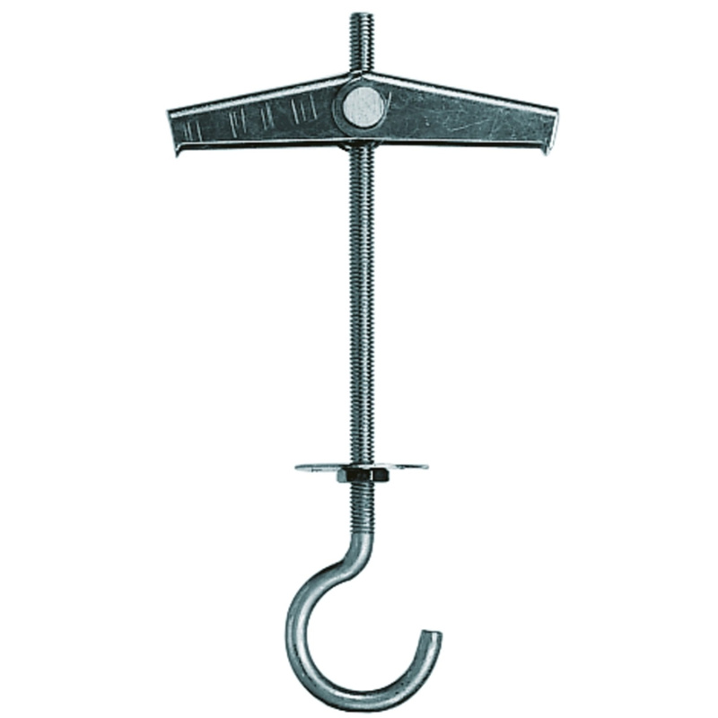 Fischer Dutinová pružinová hmoždinka s hákem KDH 4 K NV, 2 ks