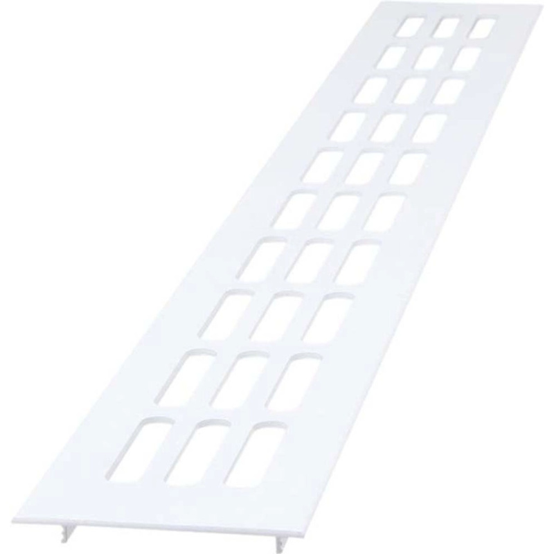 Cobra větrací mřížka, bílá, 60 x 800 mm