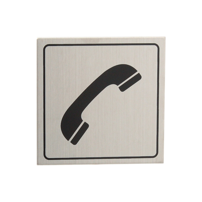 Cobra Piktogram - Telefon, 8 x 8 cm