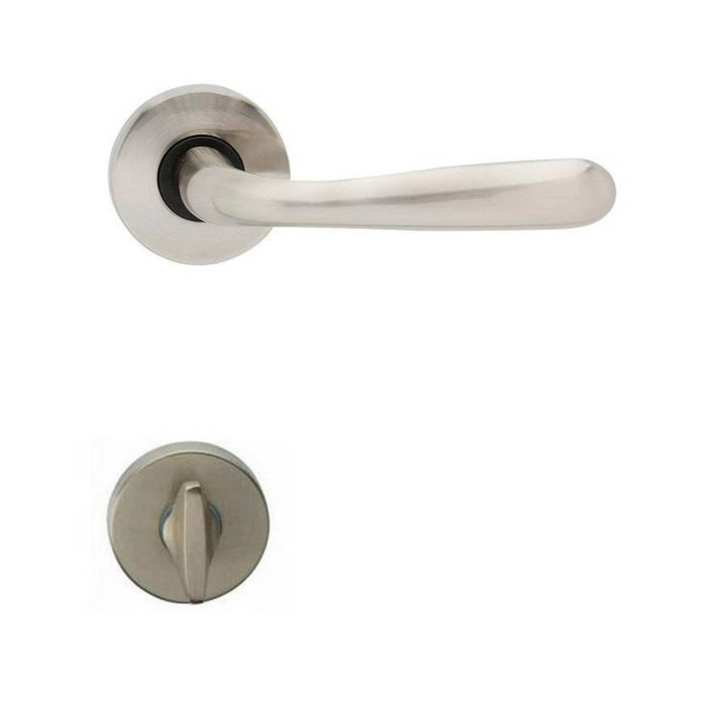 Cobra Rozetové dveřní kování ORION-R WC, lesklý chrom