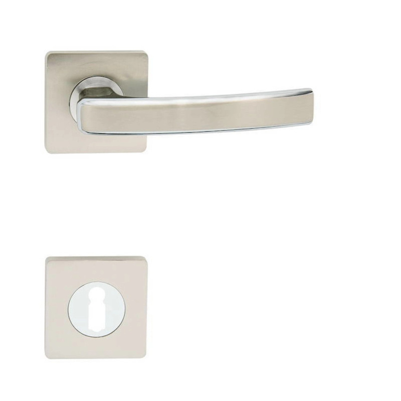 Cobra Rozetové dveřní kování Gabri-S BB, chrom lesklý/nikl matný