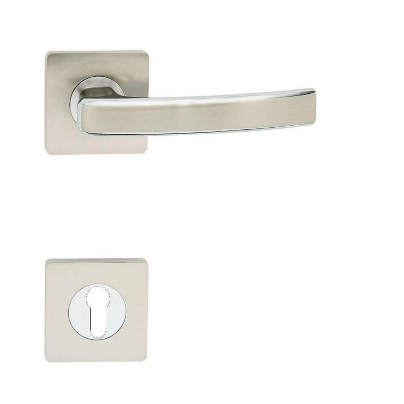 Cobra Rozetové dveřní kování Gabri-S PZ, chrom lesklý/nikl matný