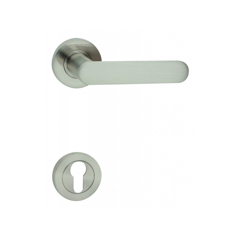 Cobra Rozetové dveřní kování ZOE-R PZ, nikl matný