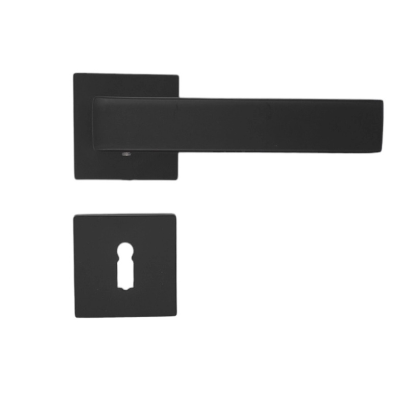 COBRA Rozetové dveřní kování GYES-S BB matná černá