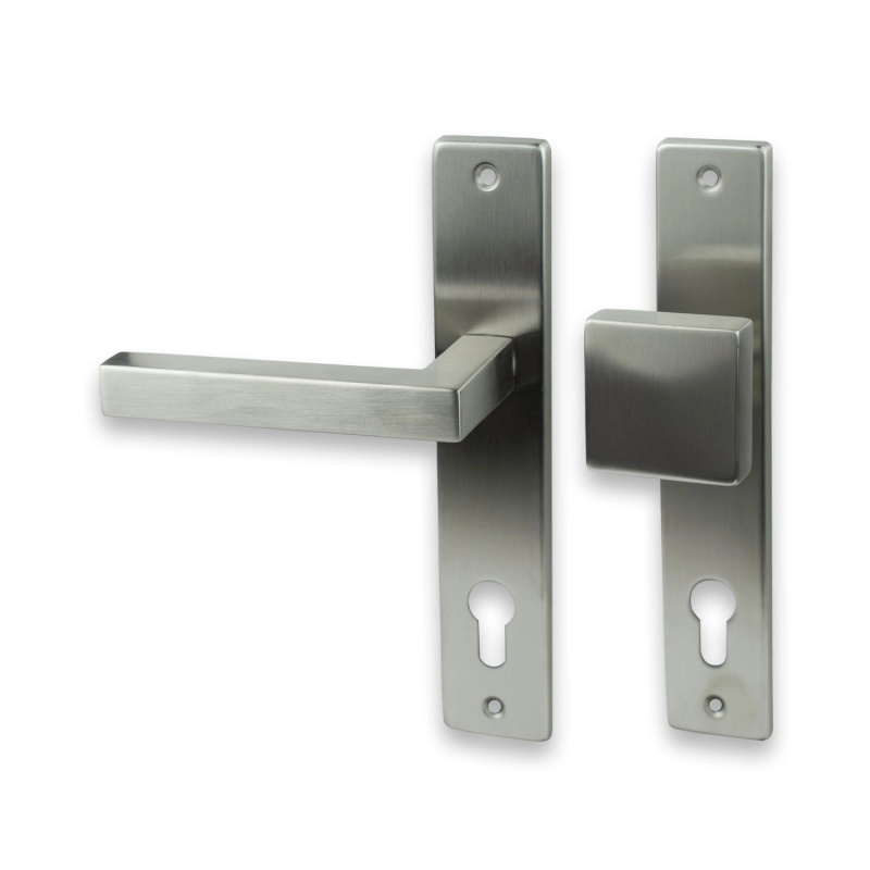 COBRA Štítové dveřní kování PAVLA PZ 72 LI nerez