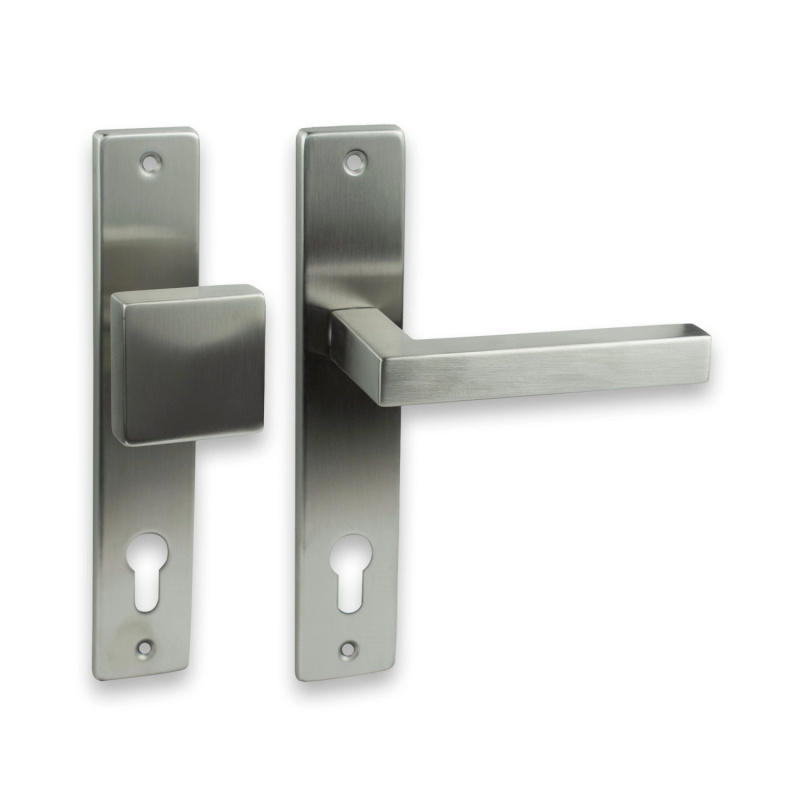 COBRA Štítové dveřní kování PAVLA PZ 72 RE nerez