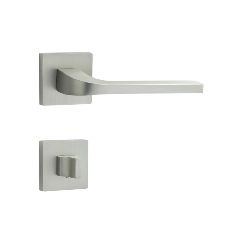 COBRA Rozetové dveřní kování TAURUS-S WC matný nikl