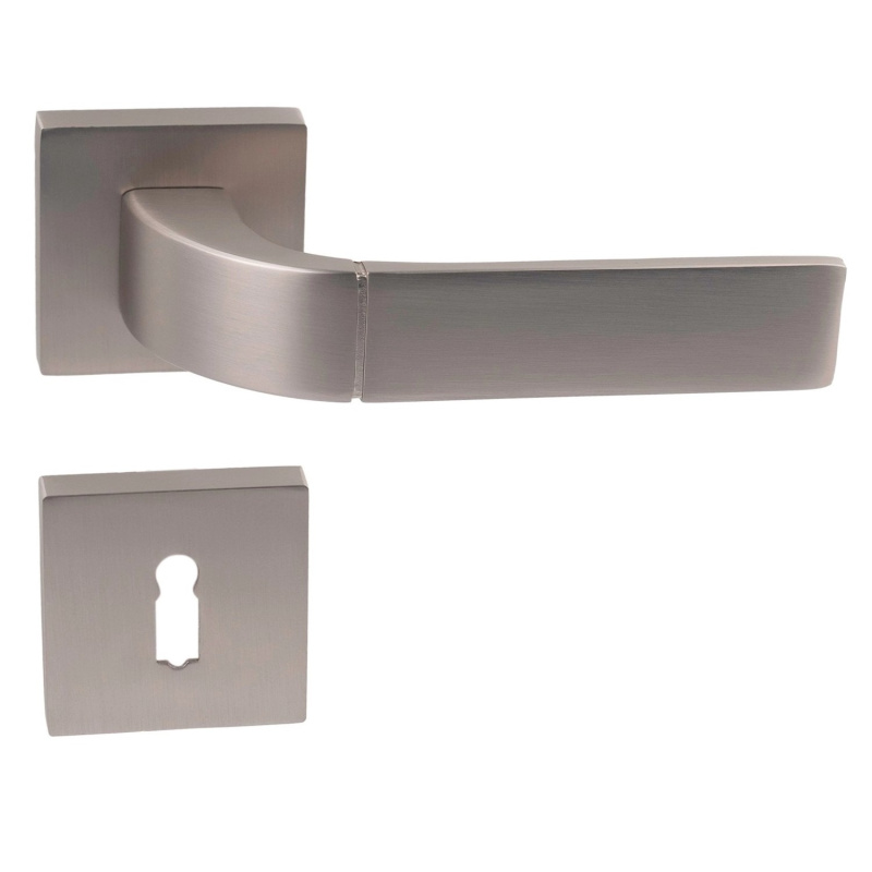 COBRA Rozetové dveřní kování VERA-S BB ONS matný nikl