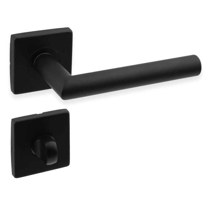 COBRA Rozetové dveřní kování VISION-S III WC černá