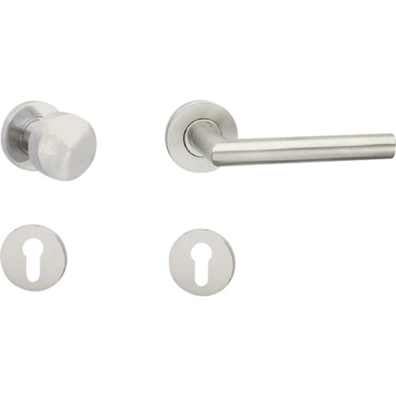 COBRA Rozetové dveřní kování LOFT-R III PZ RE nerez