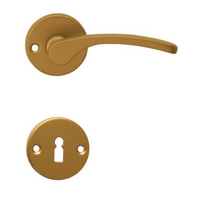 Cobra Rozetové dveřní kování LAURA-R ECONOMY BB, zlatá