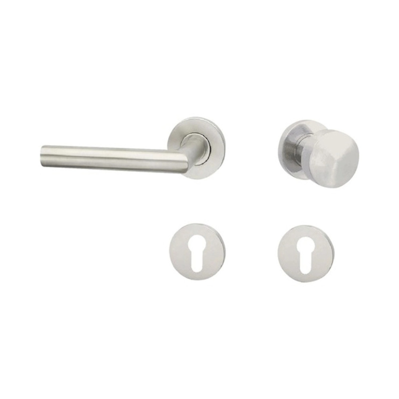 Cobra Rozetové dveřní kování VISION-R III PZ LI, KL/KO, nerez