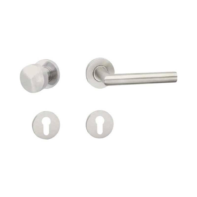 Cobra Rozetové dveřní kování VISION-R III PZ RE, KL/KO, nerez