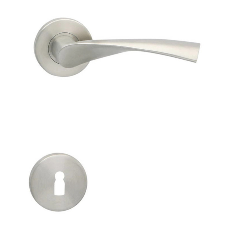 Cobra Rozetové dveřní kování GIUSSY-R III BB IN, nerez