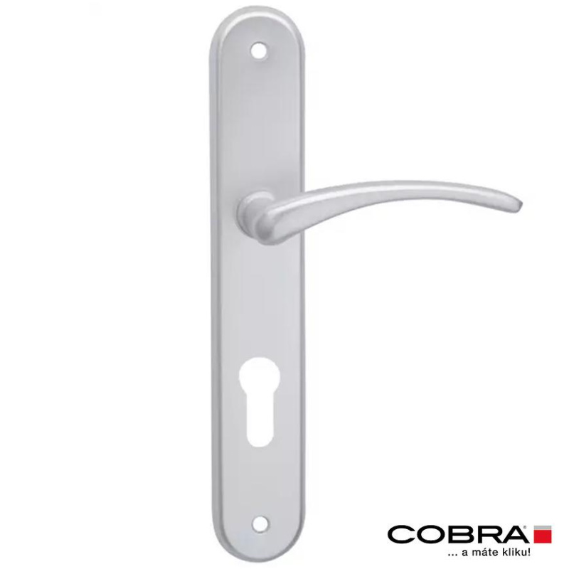 Klika EMA PZ72 stříbrná