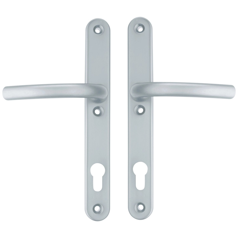 Cobra Štítové kování madlo Slim II PZ 92, stříbrný elox