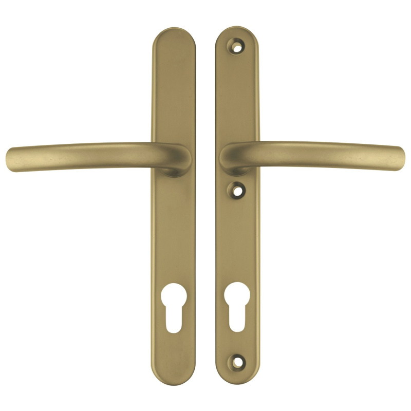 Cobra Štítové kování madlo Slim II PZ 90, bronzový elox